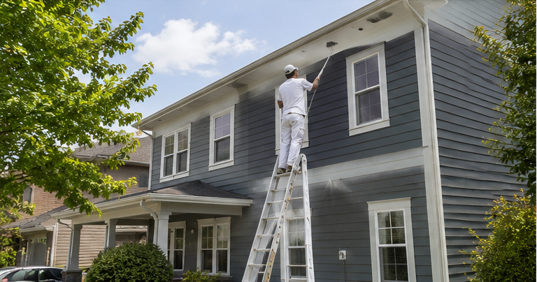 Commercial exterior painters