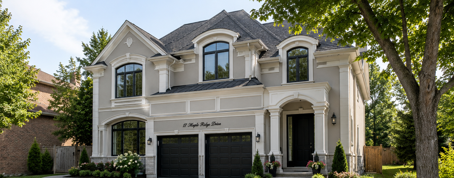 Residential exterior renovation