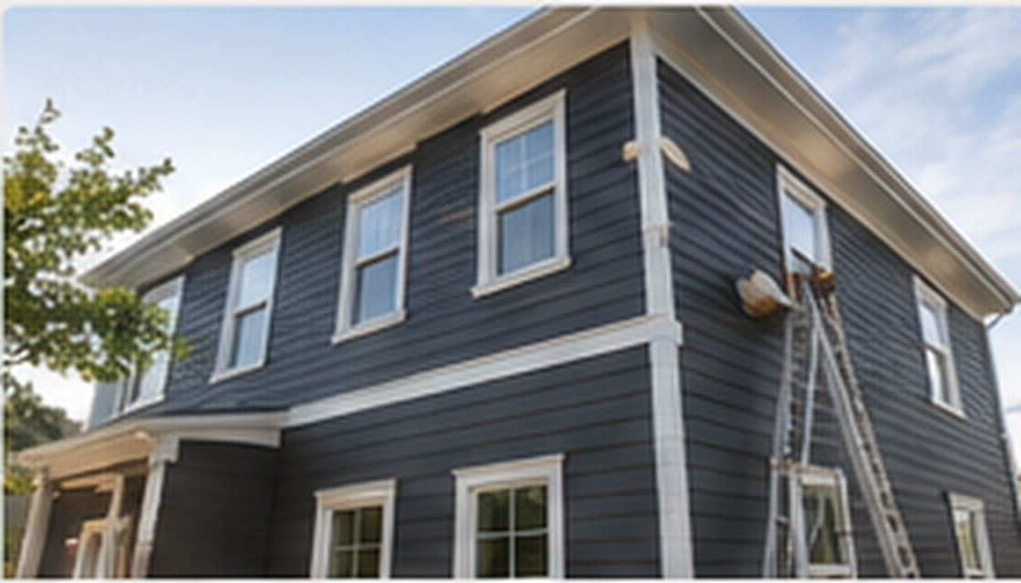 High-rise exterior painting